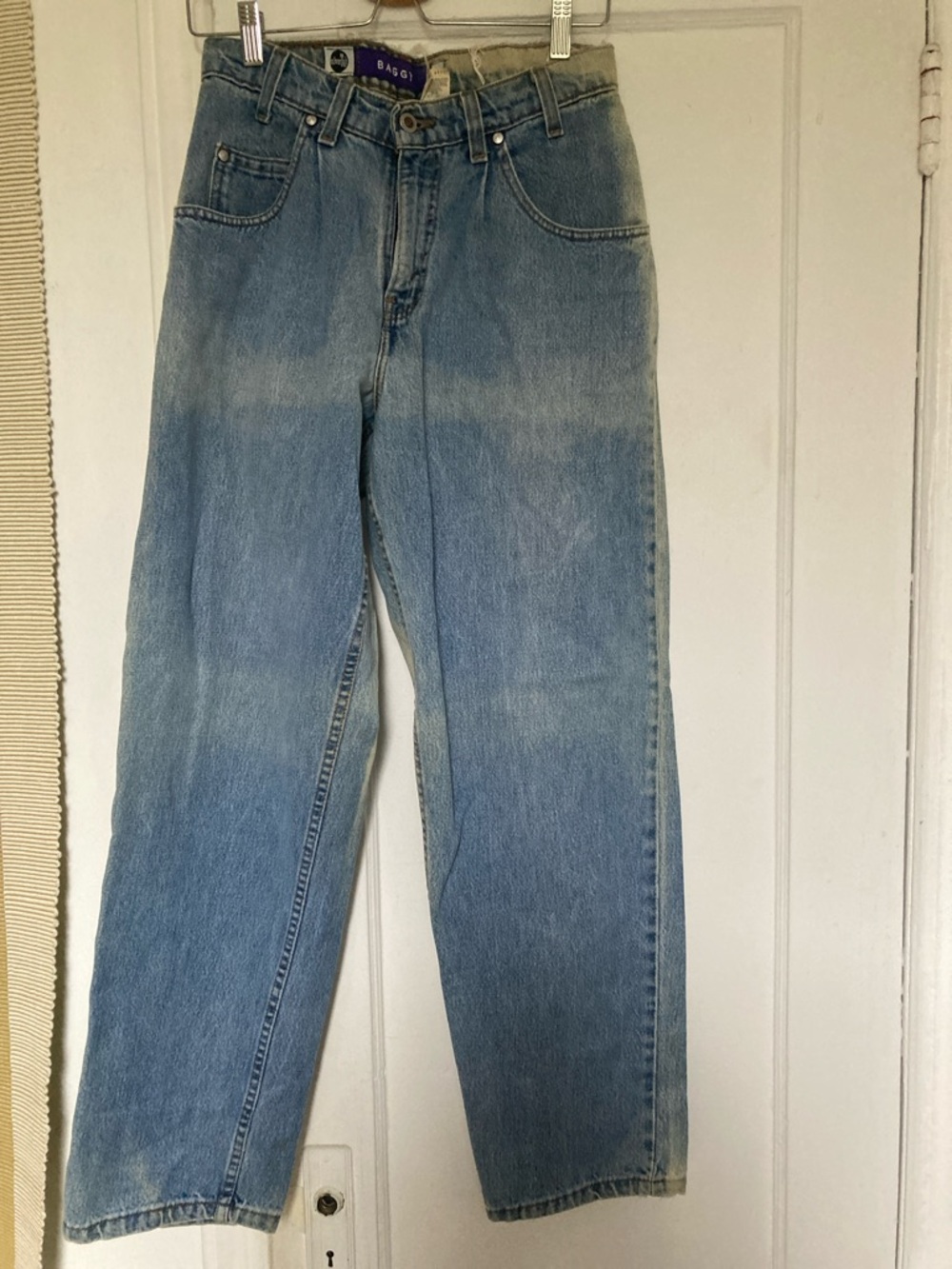 Levi's Silvertab Baggy Vintage Light Blue Straight-Leg Women's Jeans